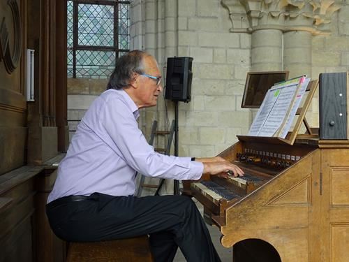 L'Orgue de l'église de la trinité d'Angers