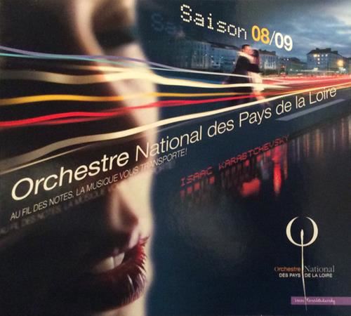 Orchestre national des pays de la loire saison 2008/2009